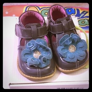 Livie and Luca Grey Flower shoes